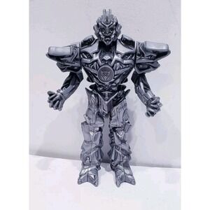Silver Megatron Movie Version Action Figure Transformers 5.75"